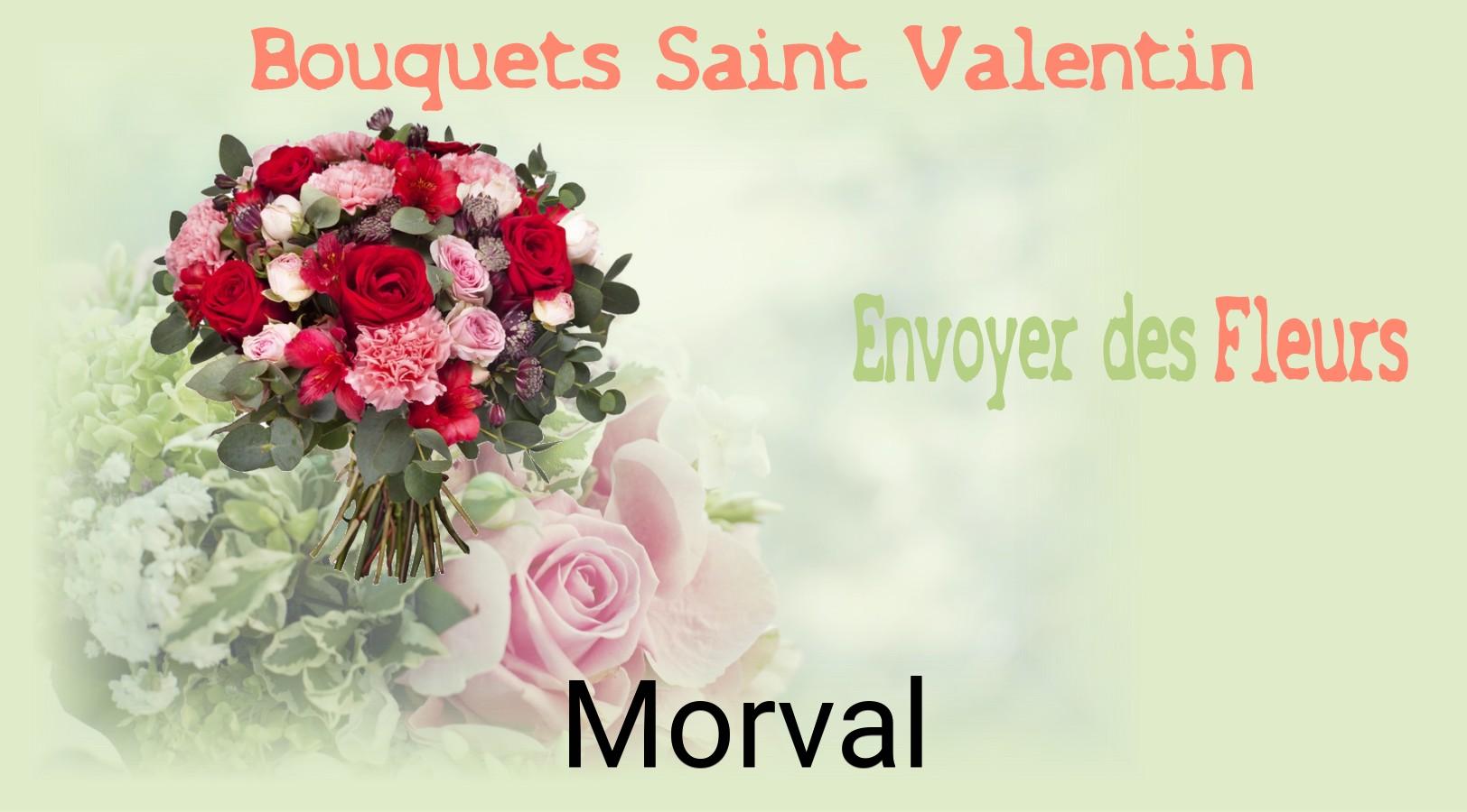 Roses de Saint-Valentin livrées à Morval